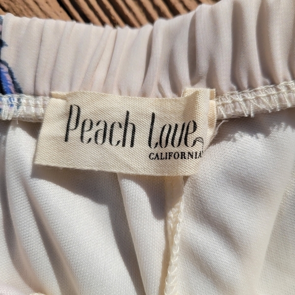 NWOT Peach Love California oFloral Chiffon Shorts - Picture 10 of 11